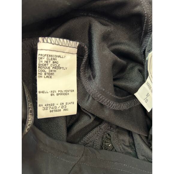 NWT Y2K Gunne Sax Lace Stretch Black Maxi Size 8/10 Whimsigoth Grunge Dark Fairy - Picture 7 of 12